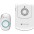 Vibration Wireless Doorbell up to 300m with Remote Control - TECHLY - I-BELL-RING03-3