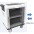 Charging Station Trolley USB 32 Tablets Sliding Doors Grey - TECHLY PROFESSIONAL - I-CABINET-02TY-1