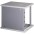 19" Rack cabinet, 16 units, single section, depth 500mm Black - TECHLY PROFESSIONAL - I-CASE EW-2015BK5-6