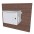 19" Rack Cabinet Wall 9U Gray IP55 Blind door depth 600 mm - TECHLY PROFESSIONAL - I-CASE IP55-960-3