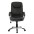 Padded Directional Armchair with Armrests, Black - TECHLY - ICA-CT 028BK-0