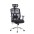 Office Chair with High Back, Headrest and Chrome Base Black - TECHLY - ICA-CT MC020-0