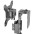 Cubicle Hanging Monitor Mount - Techly - ICA-LCD 10-5