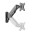 Wall support with gas spring for TV 17-32" black - TECHLY - ICA-LCD G111-2