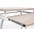 Compact PC Desk with Removable Drawer White/Oak - TECHLY - ICA-TB 328O-4