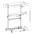 Workstation Notebook Stand with Adjustable Height Shelf - TECHLY - ICA-TB TPM-4-2