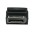 Audio/Video DisplayPort M/M 0.5m Black - TECHLY - ICOC DSP-A-005-3