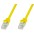 Copper Patch Cable Cat.6 UTP 0.3m Yellow - TECHLY PROFESSIONAL - ICOC U6-6U-003-YET-0
