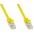 Copper Patch Cable Cat.6 UTP 0.3m Yellow - TECHLY PROFESSIONAL - ICOC U6-6U-003-YET-2
