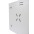Security box for DVR White video surveillance systems with Anti-intrusion system - TECHLY PROFESSIONAL - ICRLIM08AI2-2