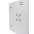 Security box for DVR and video surveillance systems White - TECHLY PROFESSIONAL - ICRLIM08W-8