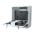 PC Security Cabinet, LCD Monitor and Keyboard Gray Reconditioned  - TECHLY PROFESSIONAL - ICRLIM10R-4