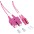 Fiber Optic Cable SC/LC 50/125 Multimode 10m Diameter 1.2mm OM4 - TECHLY PROFESSIONAL - ILWL OM412-LCSC-100T-1