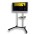 32"-60" Floor Stand with Shelf Cart LCD / LED / Plasma TV - TECHLY - ICA-TR2-0