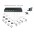 Matrix HDMI 4 IN 4 OUT Cat 5E/6 Full HD 1080p 3D - TECHLY NP - IDATA HDMI-H44E-3