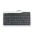 Mini Tastiera con hub 2 porte USB - TECHLY - IDATA KB-232H-4