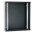 19" Flat Wall Rack Cabinet d.15cm 12 units in one section Black - TECHLY PROFESSIONAL - I-CASE EC-1215BK-2