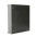 19" Flat Wall Rack Cabinet d.15cm 12 units in one section Black - TECHLY PROFESSIONAL - I-CASE EC-1215BK-4