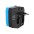 Travel Adapter with PowerBank 3000mAh and 2 USB - TECHLY NP - IPW-ADAPT3000-2