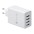 4 USB power charger, 8200 mA, White - TECHLY - IPW-USB-4P82-0