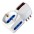 Adapter with 2x10/16A and 1x10/16A and Schuko Sockets and 10A Plug - TECHLY - IUPS-PCP-2R10A-0