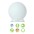 Decorative Multicolor LED Lamp Medium Sphere  - TECHLY - I-LED BALL-M-2