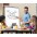 Magnetic Whiteboard with Tripod Easel Adjustable 60 x 90 cm - TECHLY - ICA-FP 602-6