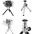Universal Portable Tripod for Selfie - TECHLY - I-TRIPOD-UN-20