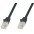 Network Patch Cable in CCA UTP Cat.6 1m Black - TECHLY PROFESSIONAL - ICOC CCA6U-010-BKT-0