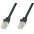 Network Patch Cable in CCA UTP Cat.6 3m Black - TECHLY PROFESSIONAL - ICOC CCA6U-030-BKT-0