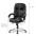Padded Directional Armchair with Armrests, Black - TECHLY - ICA-CT 028BK-2