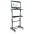 Workstation Notebook Stand with Adjustable Height Shelf - TECHLY - ICA-TB TPM-4-0