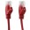 Network Cable Patch in CCA Cat.6 UTP 10m Red - TECHLY PROFESSIONAL - ICOC CCA6U-100-RET-3