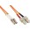 SC/LC Multimode 62.5/125 10m OM1Fiber Optic Cable - TECHLY PROFESSIONAL - ILWL D6-SCLC-100-2