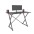 Gaming Desk for PC with Angular Ergonomic Edge Black - TECHLY - ICA-TB ESG01-3