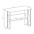 Computer Desk with Modern Design and Sturdy Steel Structure - TECHLY - ICA-TB-3524C-2