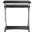 Compact Desk for PC with Removable Tray, Black Graphite - TECHLY - ICA-TB 328BK-4