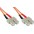 SC/SC Multimode 50/125 OM2 2m Fiber Optics Cable - TECHLY PROFESSIONAL - ILWL D5-B-020-2