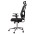 Office Chair with High Back, Headrest and Chrome Base Black - TECHLY - ICA-CT MC020-3