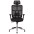 Office Chair with High Back, Headrest and Chrome Base Black - TECHLY - ICA-CT MC020-1