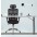 Office Chair with High Back, Headrest and Chrome Base Black - TECHLY - ICA-CT MC020-3