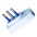 Lowered Plug 2P + T 10A White - TECHLY - IPW-SP10-W9-3