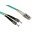 ST/LC Multimode 50/125 OM3 1m Fiber Optics Cable - TECHLY PROFESSIONAL - ILWL D5-STLC-010/OM3-2