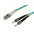 ST/LC Multimode 50/125 OM3 1m Fiber Optics Cable - Techly Professional - ILWL D5-STLC-010/OM3-0