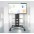 Trolley Floor Support with 2 Shelves LCD / LED / Plasma 32-70" - TECHLY - ICA-TR8-4