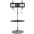 Floor Support with Round Base and Shelf for LCD/LED TV 32-70" - Techly - ICA-TR13-3