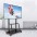Multifunction Mobile TV Cart for LED/LCD TV 55-100" with shelf - TECHLY - ICA-TR30-5