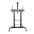  Steel Trolley Floor Support with adjustable height, for TV from 60'' to 100'' - TECHLY - ICA-TR36-3