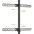 Tripod Floor Stand for LCD / LED / Plasma TV 45-65" - TECHLY - ICA-TR18SAM-7