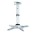 Projector Ceiling Stand Extension 30-37 cm Silver - TECHLY - ICA-PM 102S-5